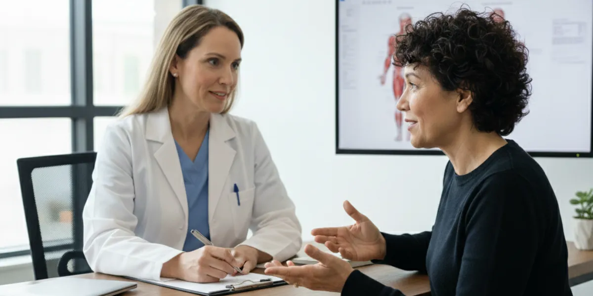 Doctor Seeing a patient