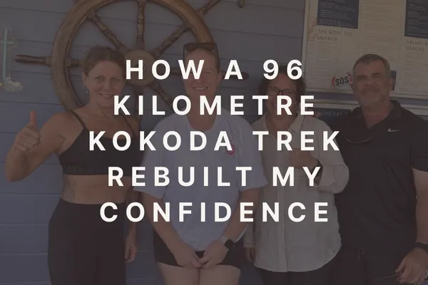 Walking myself back to confidence