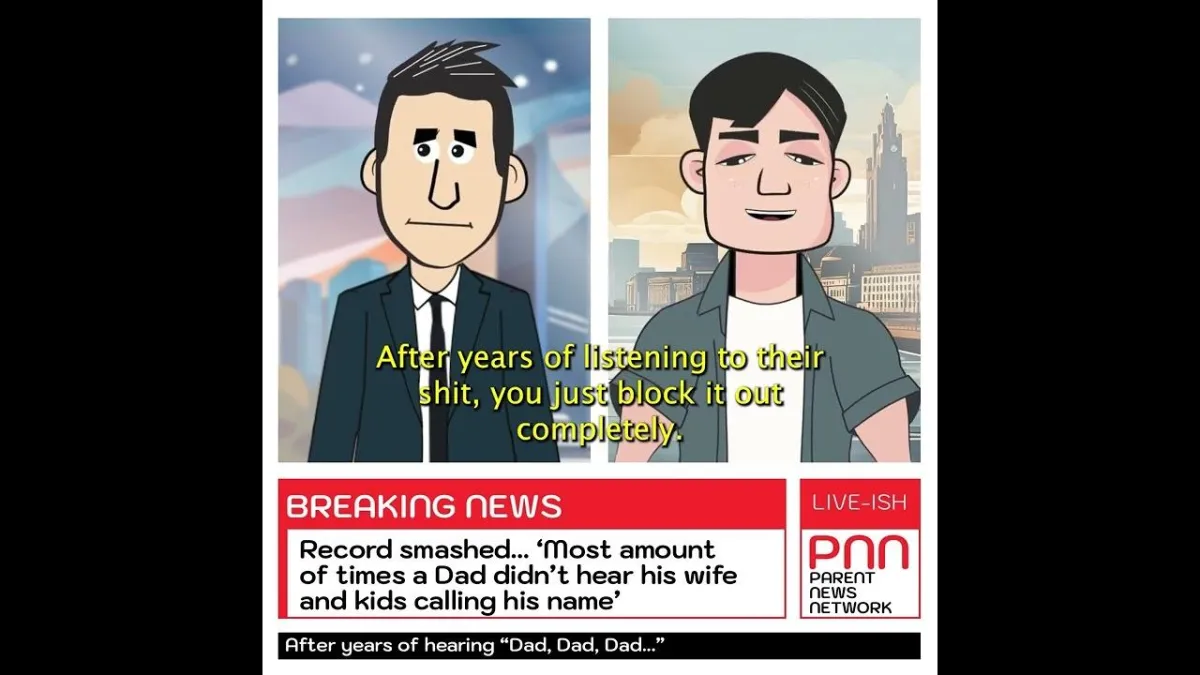 Dad of 3 from the U.K.has, unintentionally, just broken the record for “The Most Times a Dad Didn’t Hear His Name Being Called”