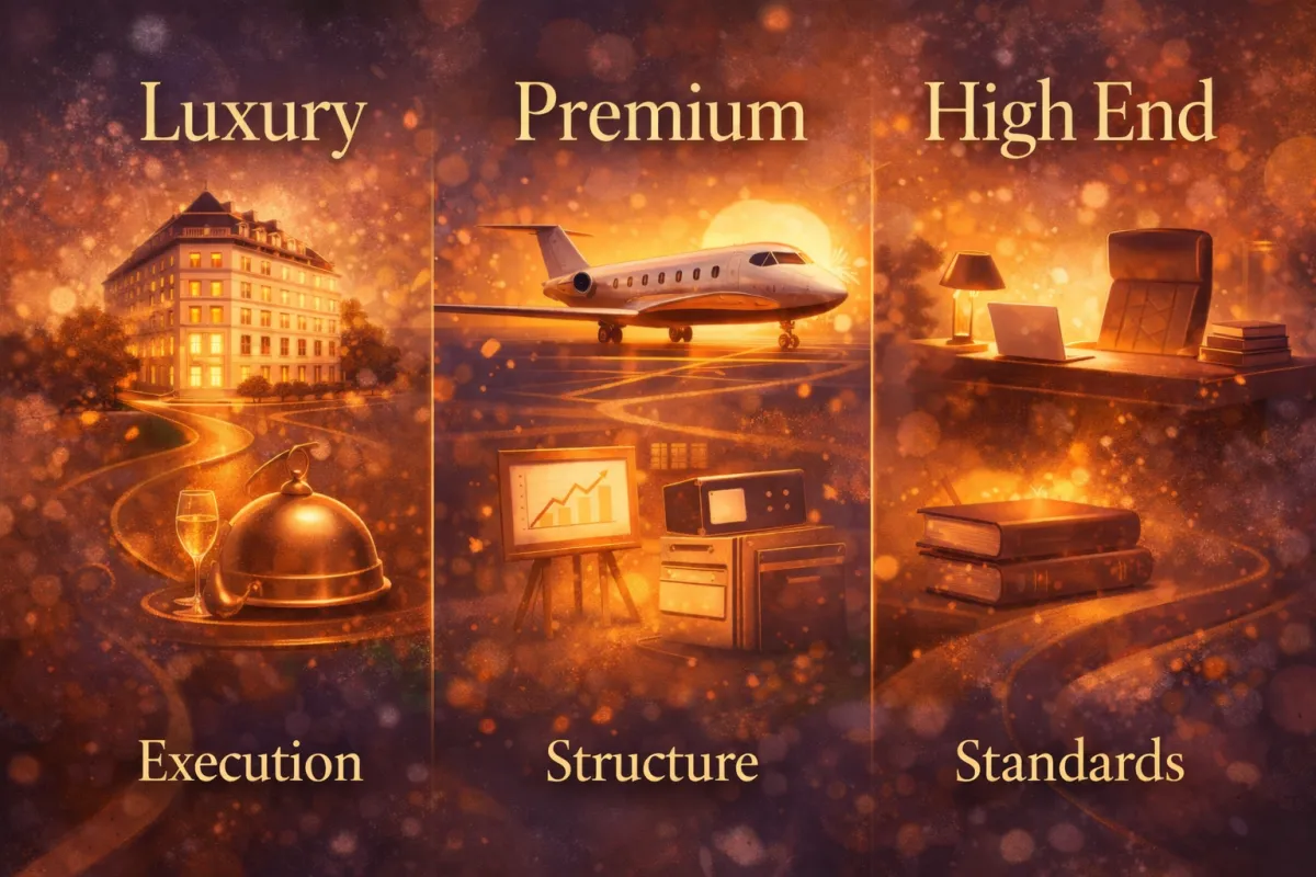 Luxury, Premium, and High End Are Classifications - Not Marketing Styles