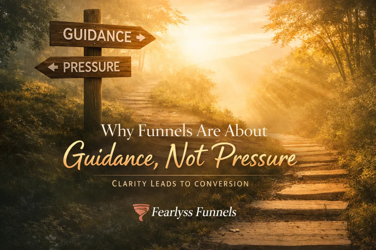 Why Funnels Are About Guidance, Not Pressure