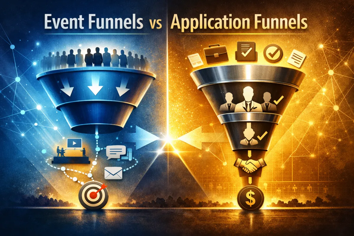 Event Funnels vs Application Funnels: What Each Is Built to Filter