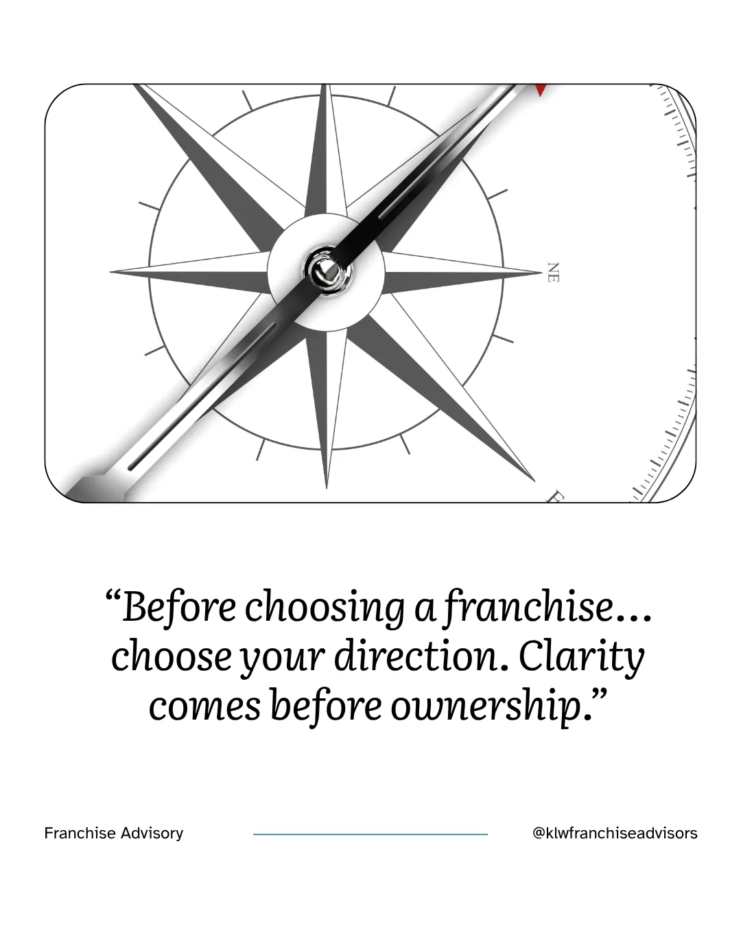 It’s Not About the Franchise. It’s About You.