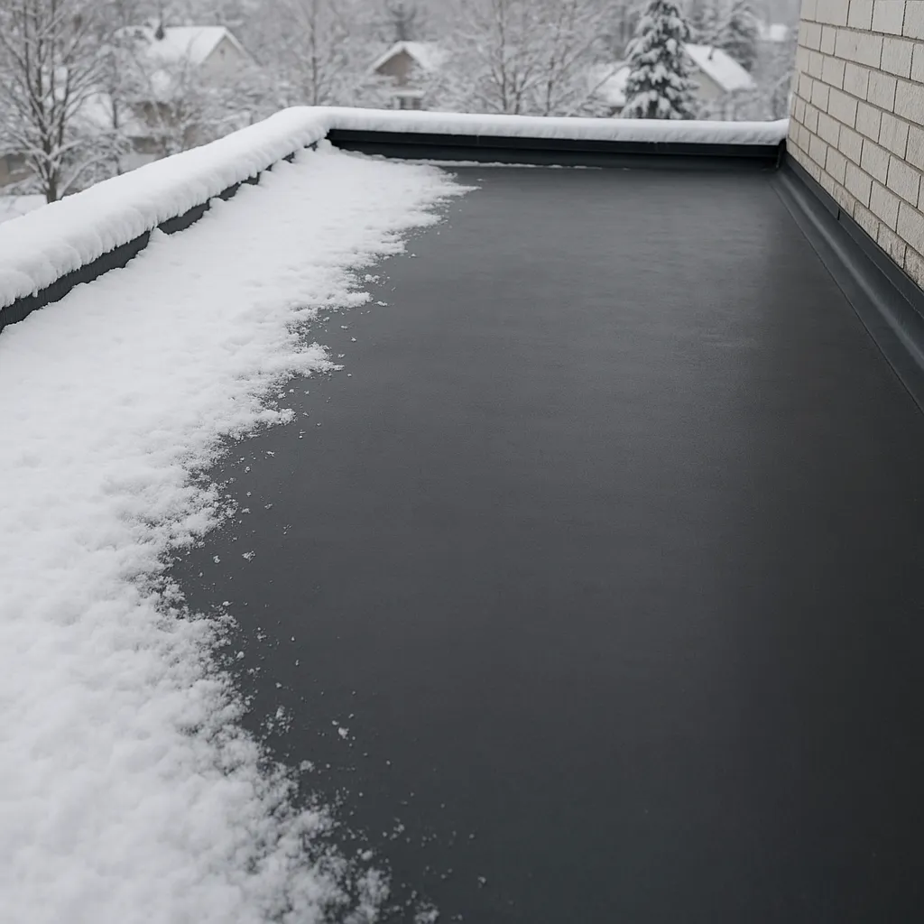 Flat Roofs in Winter: Common Problems and Solutions