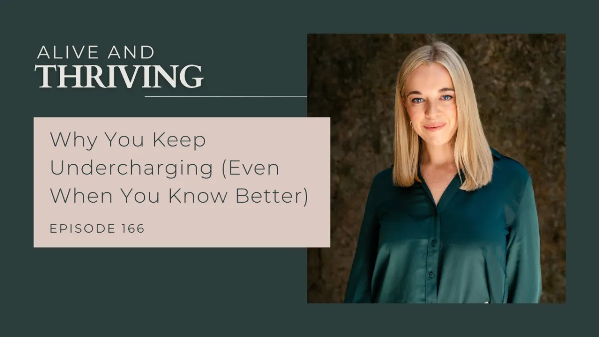 Why You Keep Undercharging (Even When You Know Better)