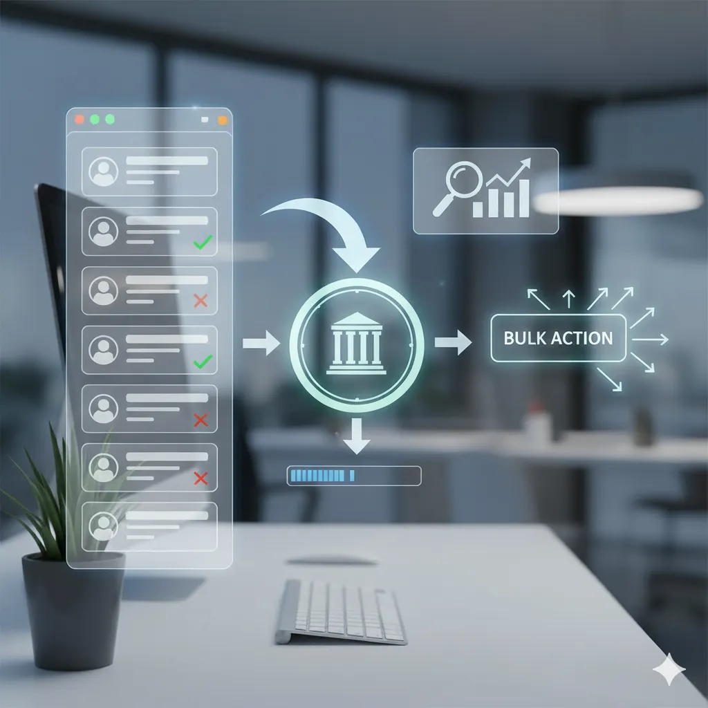 Bulk Actions - Add/Edit to Company