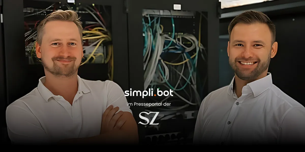 Simpli.bot-Gründer, Dennis Melson, Tim Hoppe