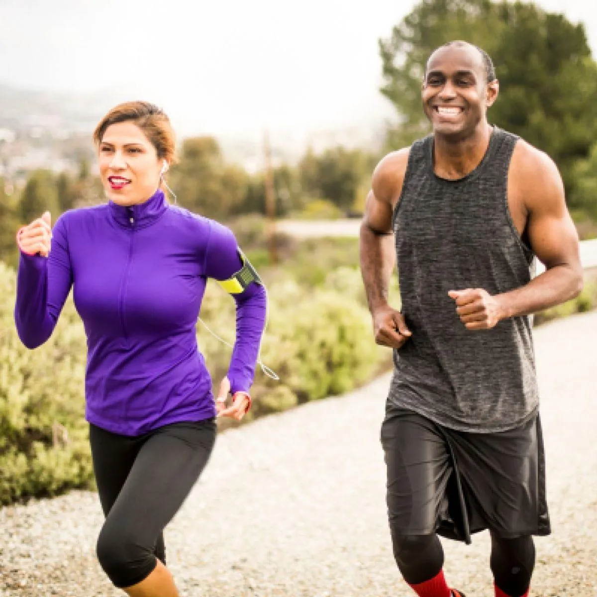 New Year, Optimized Hormones: Why Balancing Hormones Is the Missing Link to Weight Loss for Men and Women. Healthy couple running.