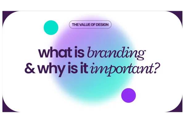 A graphic that depicts creativity and branding