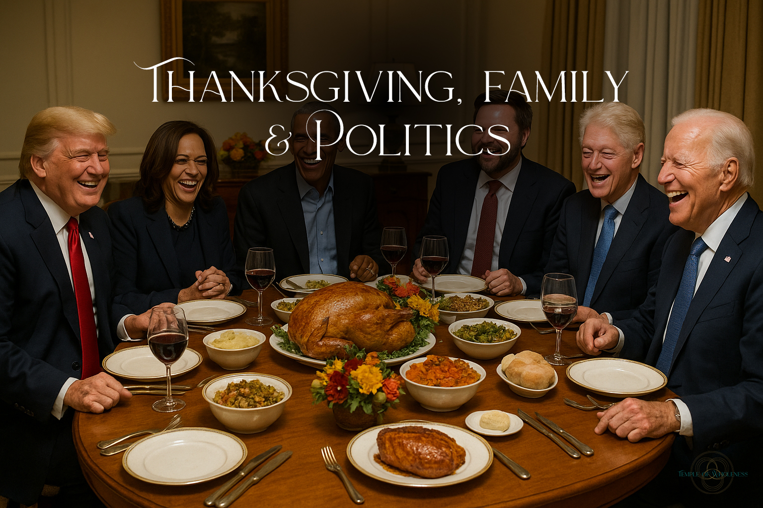 Thanksgiving, Family, Trump, Biden, Kamala, JD Vance, Bill Clinton