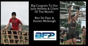 June Athlete & Client Of The Month