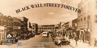 a photo of black wall street