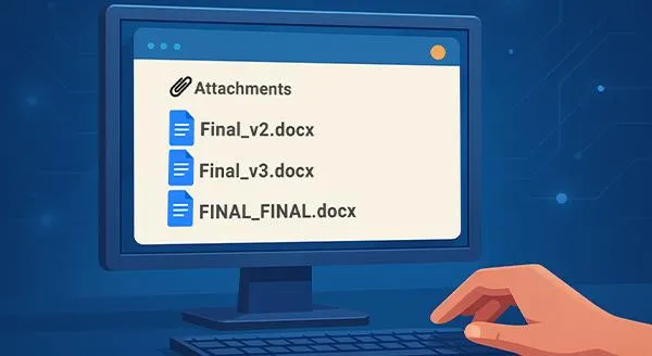 Your Staff Are Still Emailing Attachments… And You’re Paying for SharePoint