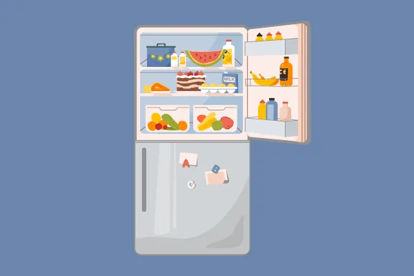 Labeling my fridge