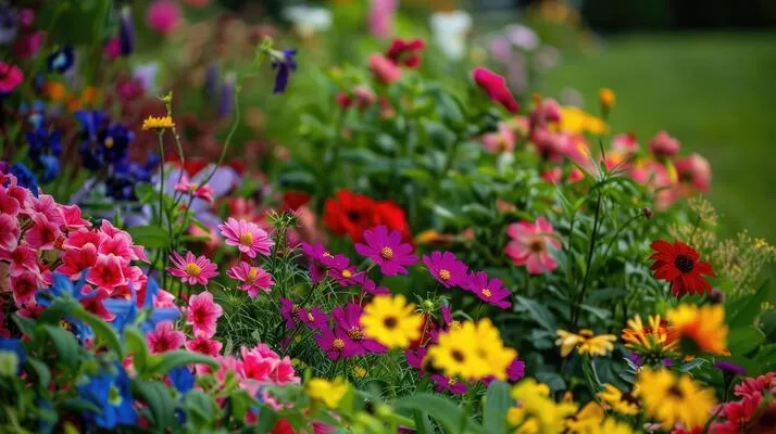 Beautiful flower garden