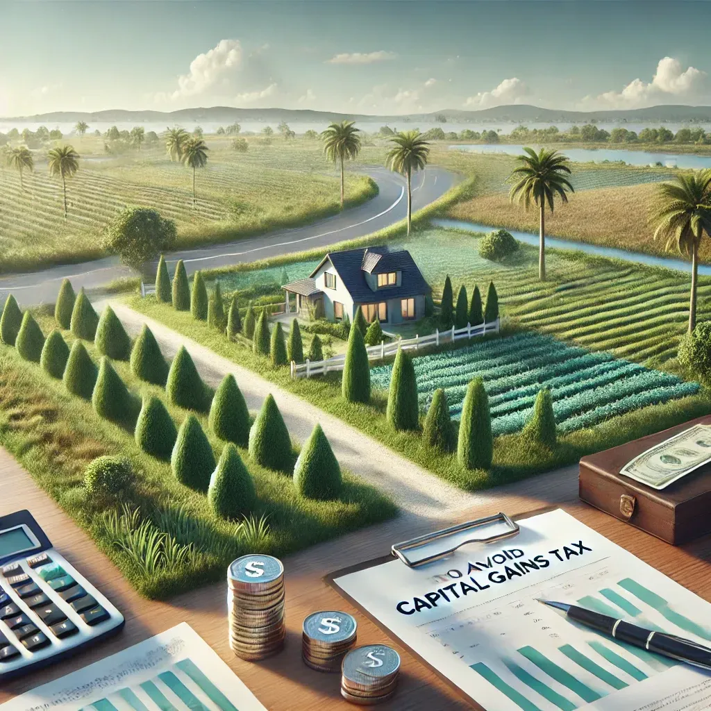 Guide on avoiding capital gains tax for Florida land sales to maximize profits and ensure compliance