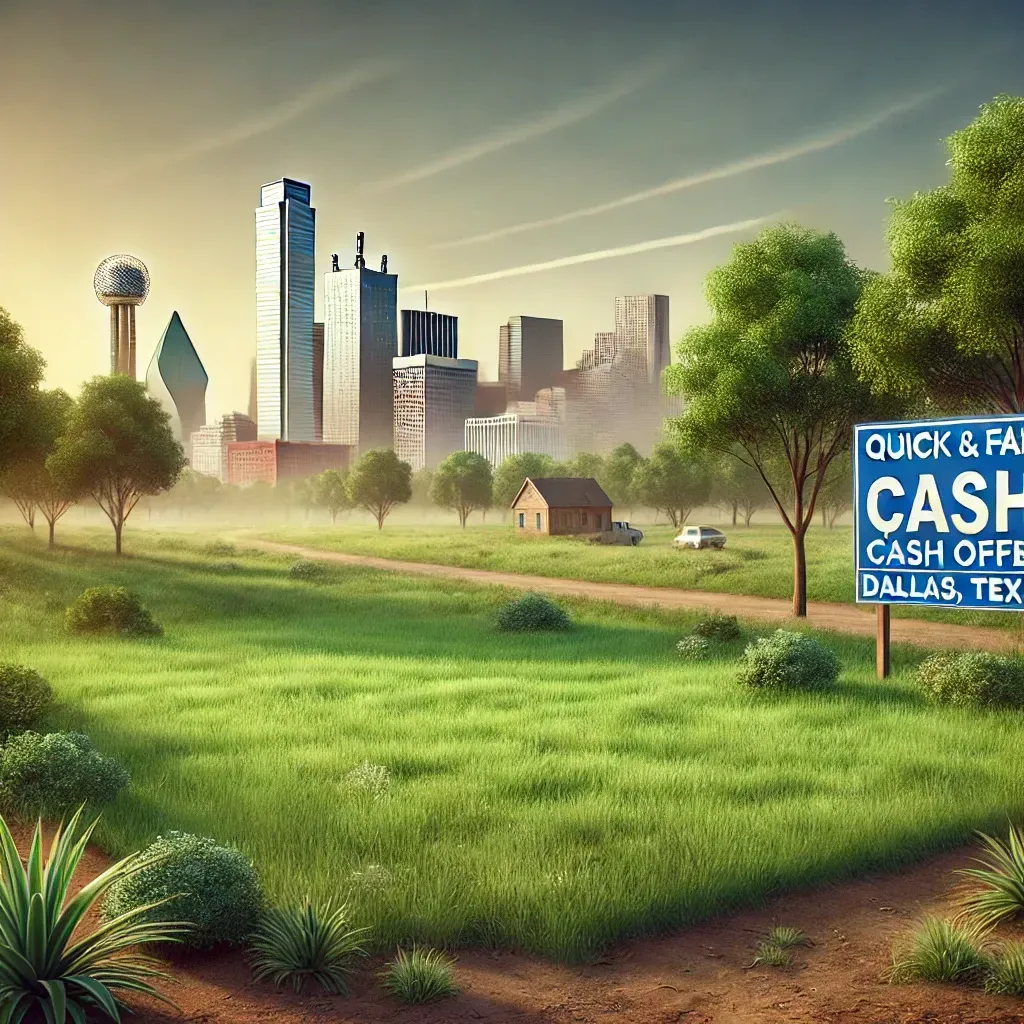 Sell vacant land in Dallas easily for cash with Landforcashmoney.com - fast, fair offers await!