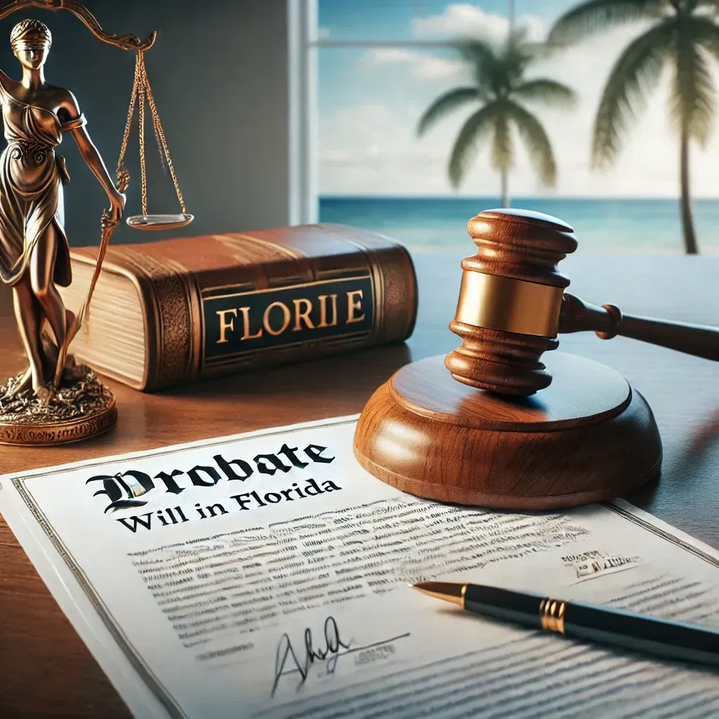 Overview of Florida's probate process, including legal requirements and asset exemptions