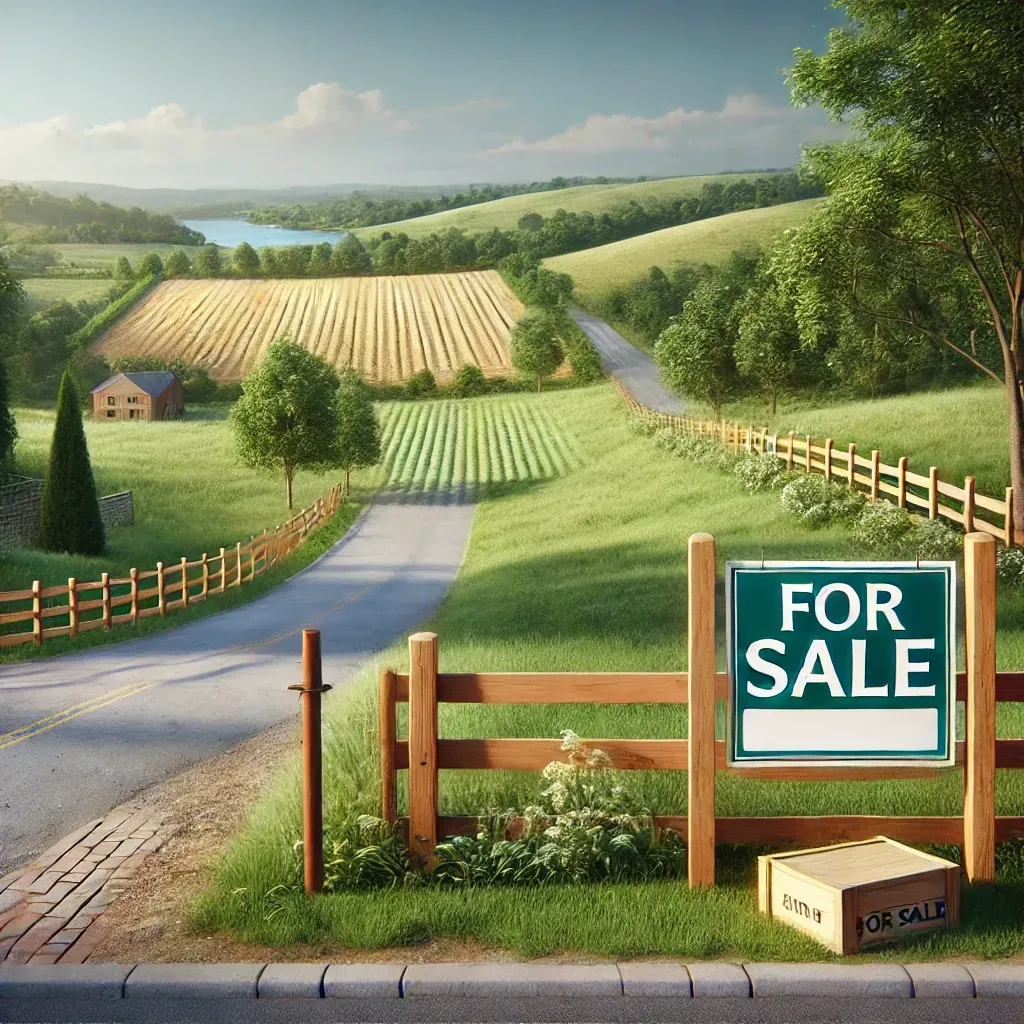 Guide to selling land by owner in Maryland, maximizing profit while minimizing agent fees