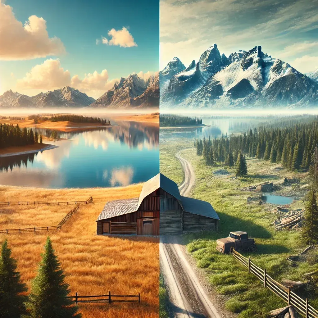 Explore the pros and cons of buying land in Montana, a land of beauty and investment potential