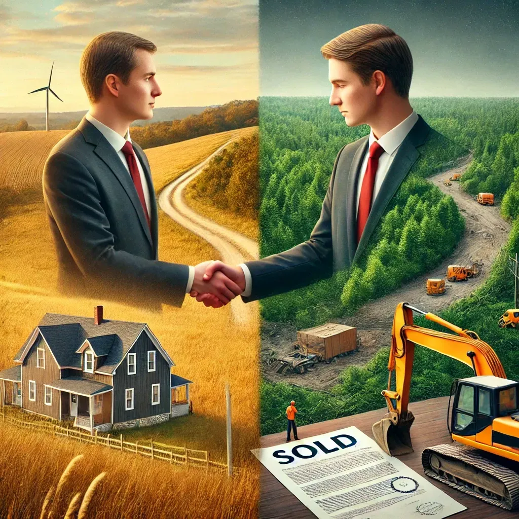 Explore the pros and cons of selling land to a Maryland land company for quick, hassle-free transactions
