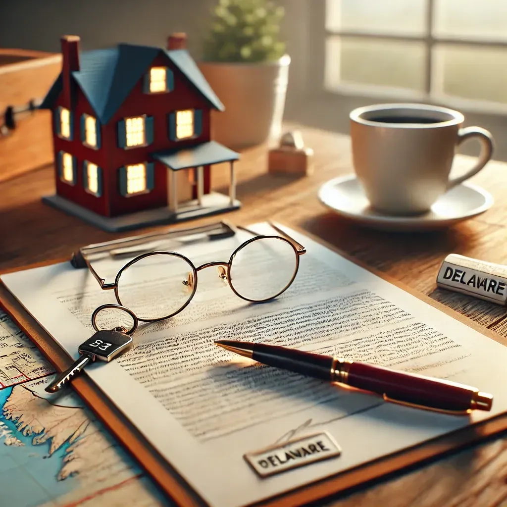 Essential paperwork for buying and selling land in Delaware, including deeds, disclosures, and agreements