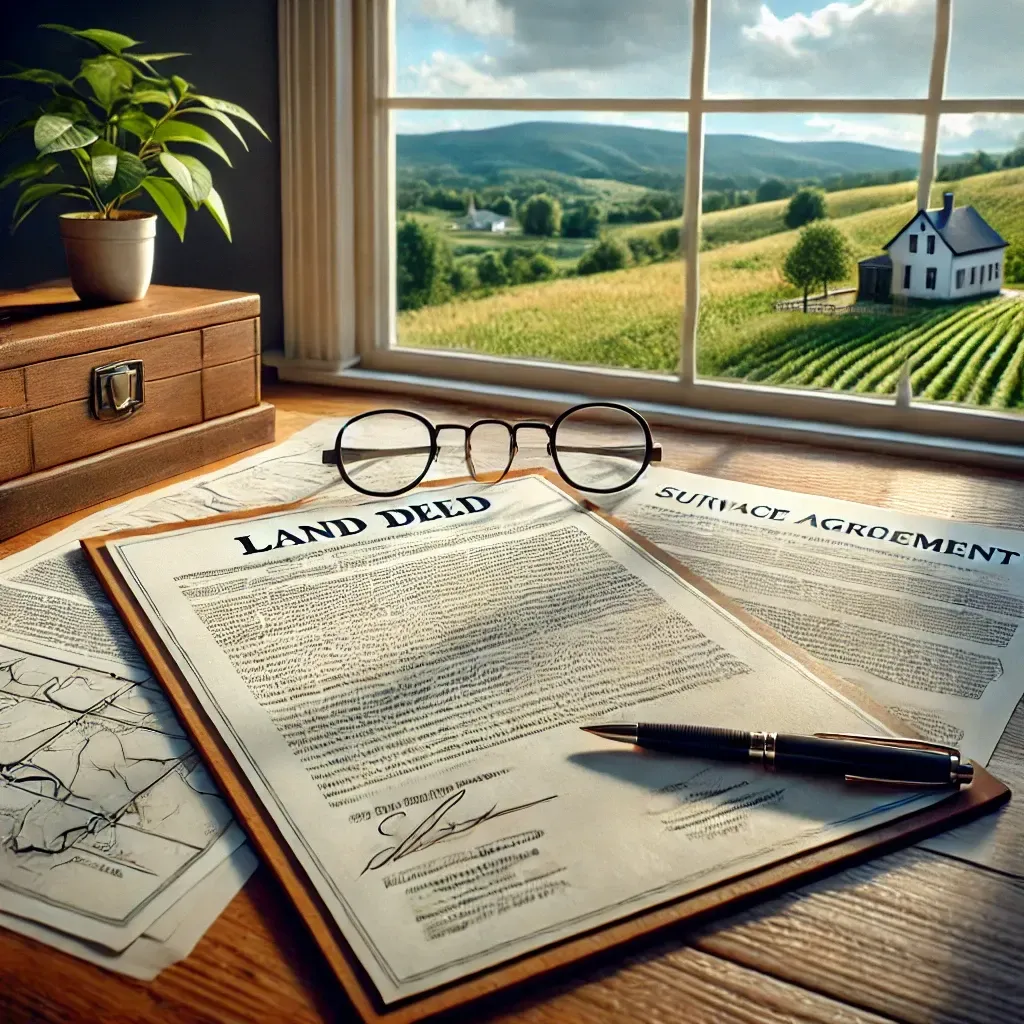 Essential paperwork guide for buying and selling land in Vermont, including contracts and mineral rights