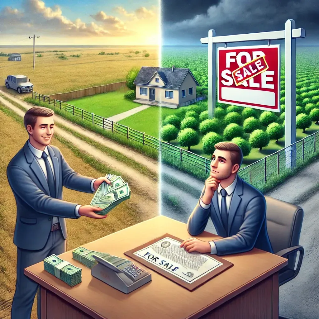 Quick guide on pros and cons of selling land for cash