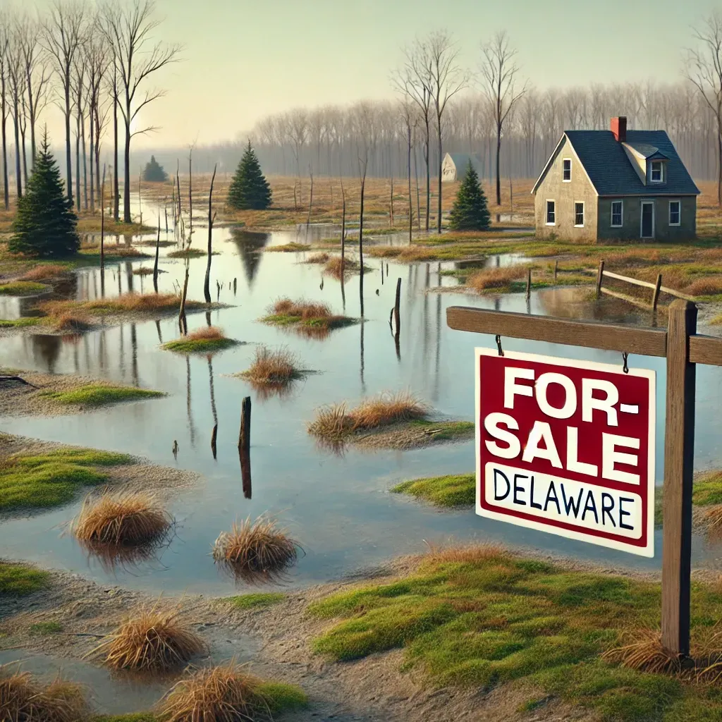 Essential tips for selling Delaware land in a flood zone area