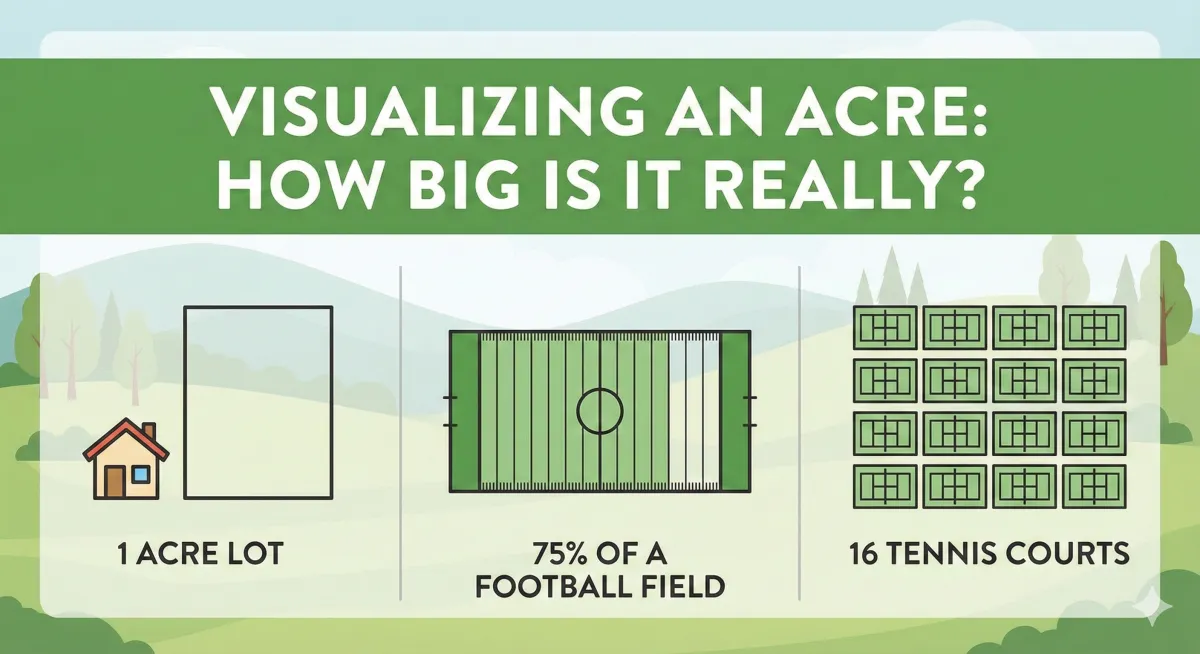 How Big is 1 Acre? Visualizing Land Size in the Real World