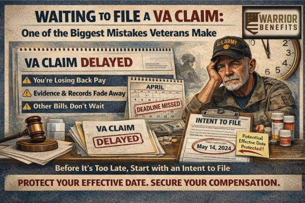 Why Waiting to File a VA Claim Is One of the Biggest Mistakes Veterans Make