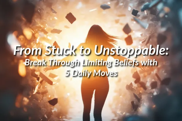 From Stuck to Unstoppable: Break Through Limiting Beliefs with 5 Daily Moves
