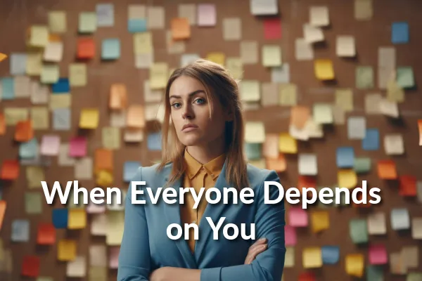 The Pressure of Being the One Others Depend On