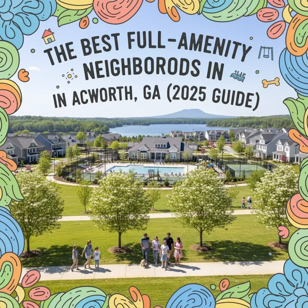 Image of Best Full-Amenity Neighborhoods in Acworth