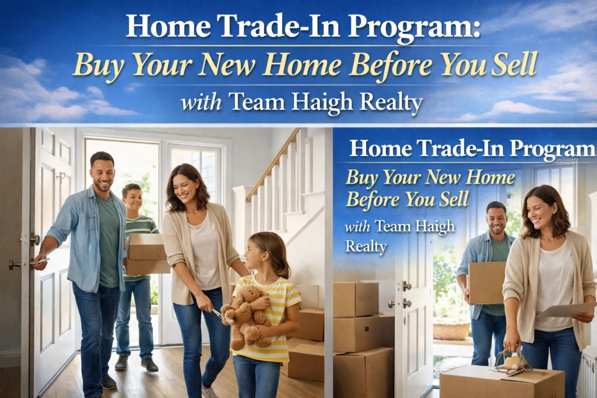 Couple consulting with a real estate agent about home buying options