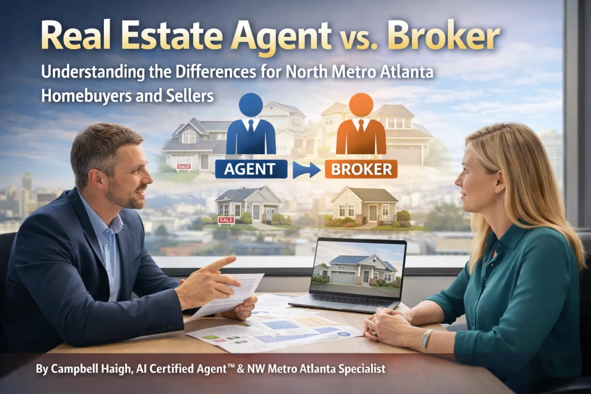 Real estate agent and broker collaborating in a modern office, discussing property options