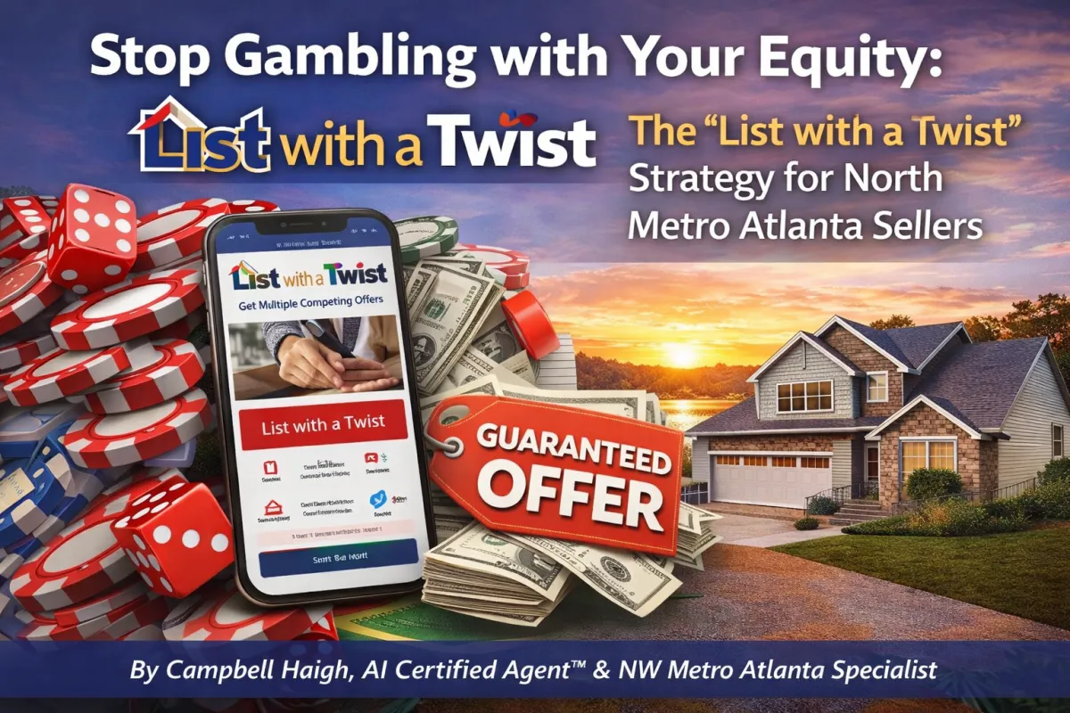 How to use a bidding app to sell your home in Marietta, Kennesaw, and Acworth. 2026 Strategy Guide for North Metro Atlanta Sellers.