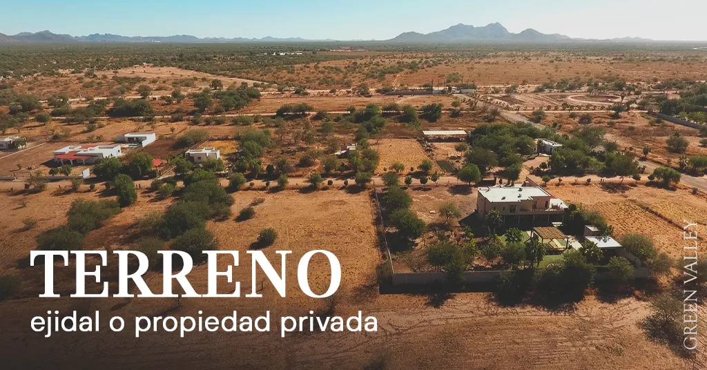 Terreno ejidal o propiedad privada