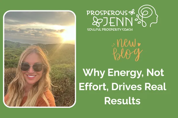 The Business of Becoming: Why Energy, Not Effort, Drives Real Results