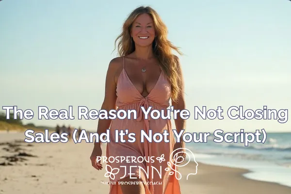 The Real Reason You’re Not Closing Sales (And It’s Not Your Script)