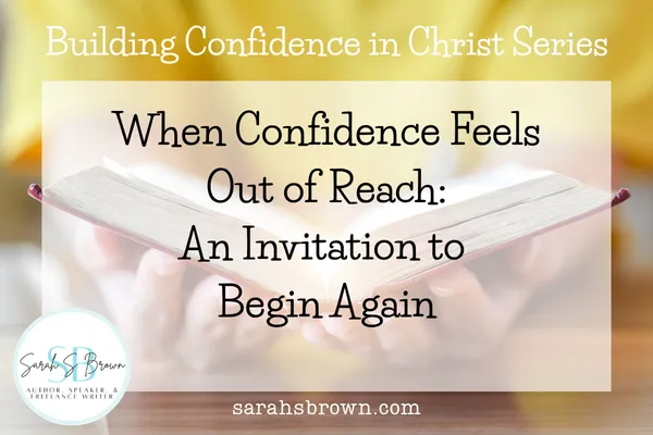 When Confidence Feels Out of Reach