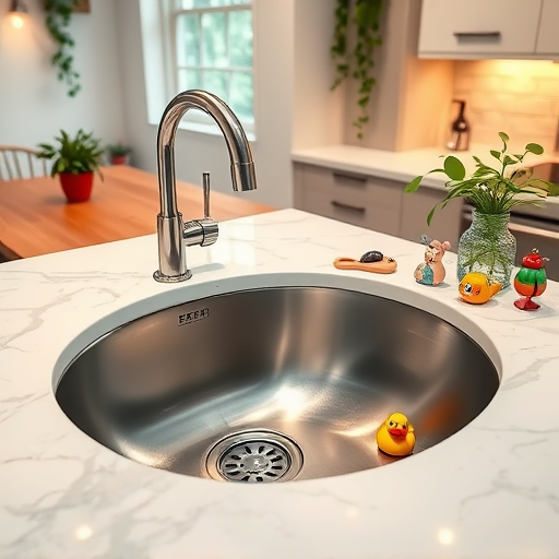 A split-view of a rustic kitchen remodel showcasing a dramatic transformation. On the left, the "before" features vintage wooden cabinets, mismatched appliances, and a cluttered countertop bathed in warm, dusky lighting, evoking nostalgic charm and cozy chaos. Whimsical details include a mischievous mouse behind a crooked cup rack and a quirky teapot with a humorous expression. On the right, the "after" displays a sleek, modern rustic kitchen with reclaimed wood cabinetry, polished stone countertops, and integrated high-tech appliances under bright, inviting lighting, emphasizing a fresh, clean design. Subtle magical elements, such as tiny floating dust particles transforming into colorful sparkles, create a playful sense of wonder. The background shows an open window with a lush garden bathed in soft sunrise or sunset hues, evoking calm and hope. The scene merges fluid, intricate lines with luminous, iridescent colors—warm ochres, moss greens, and soft blues—in a VisionaryArt style, with whimsical touches like a floating spoon and a vintage clock, conveying an uplifting, inspiring mood that celebrates transformation and artistry.