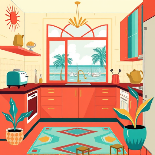 A vibrant PopArt-inspired illustration depicting a full bathroom renovation cost guide. The image features oversized, stylized bathroom fixtures including a shiny retro clawfoot bathtub with swirling shadows, a vividly colorful sink with exaggerated curves and bright chrome fixtures, and a whimsical toilet with bold outlines and exaggerated features. Surrounding these elements are illustrated renovation tools and materials such as a large, colorful adjustable wrench, a whimsical foam paint roller with motion lines, and stacks of colorful tiles, pipes, and floating dollar symbols. The dynamic background bursts with contrasting bright yellows, reds, electric blues, and bold blacks, resembling a comic book explosion. Playful details include bouncing dollar signs, exaggerated speech bubbles with price tags, and splash effects, creating a lively and energetic scene that balances fun and information about bathroom renovation costs with a bold, pop art aesthetic.