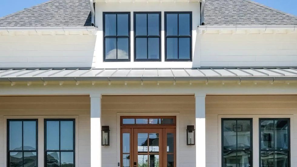 pella black frame windows by simplicity home pros in austin