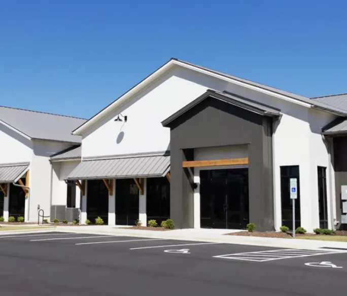 commercial exterior paint on doctors offices in Bulverde, TX