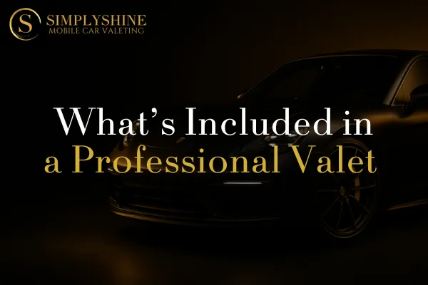 whats included in a SimplyShine professional valet
