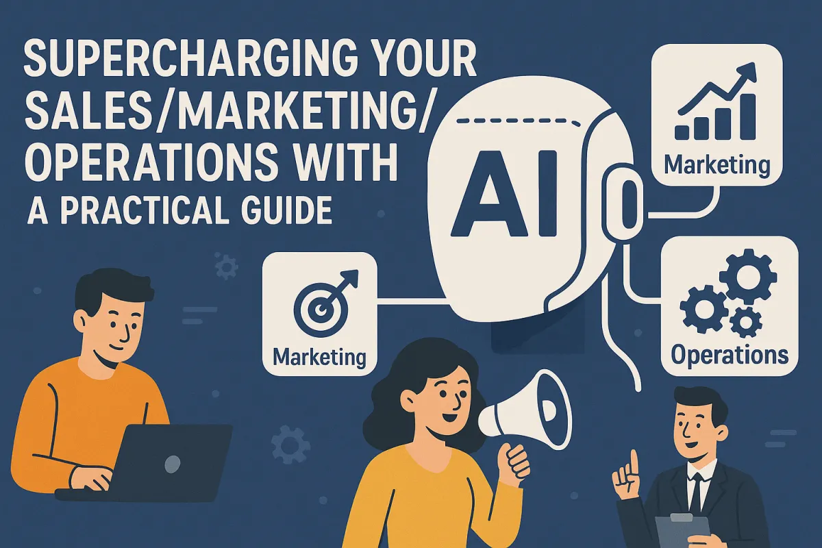 Supercharging Your  Sales/Marketing/Operations with AI