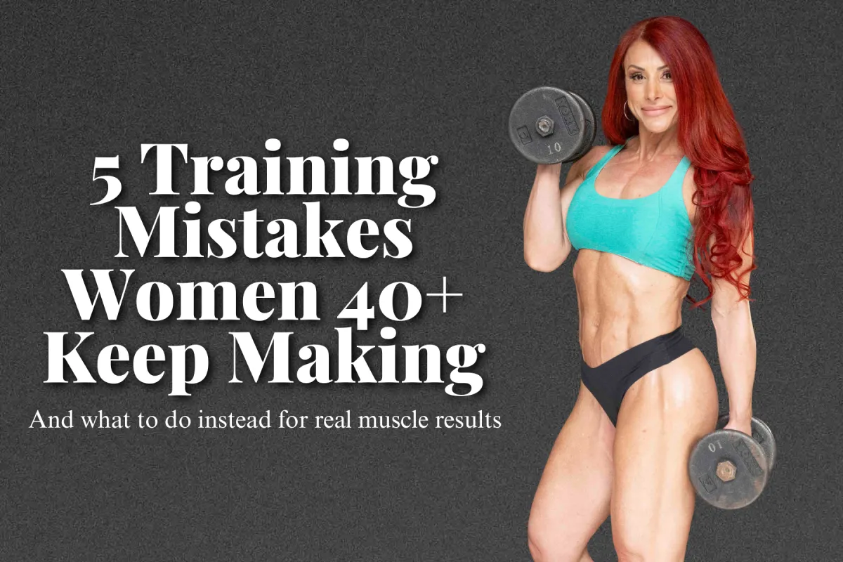 how to build muscle after 40