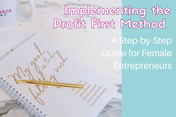 Female entrepreneur managing finances