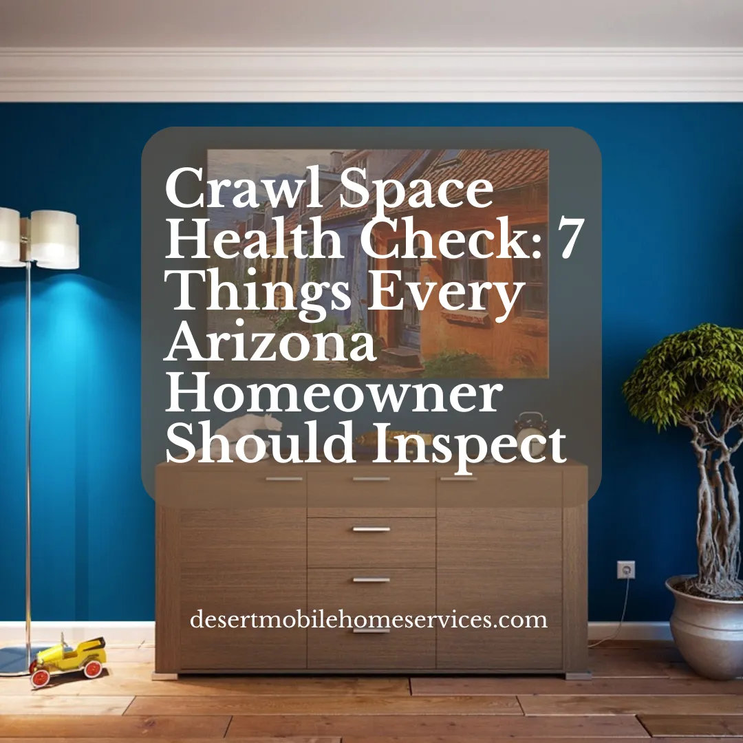Crawl Space Health Check: 7 Things Every Arizona Homeowner Should Inspect